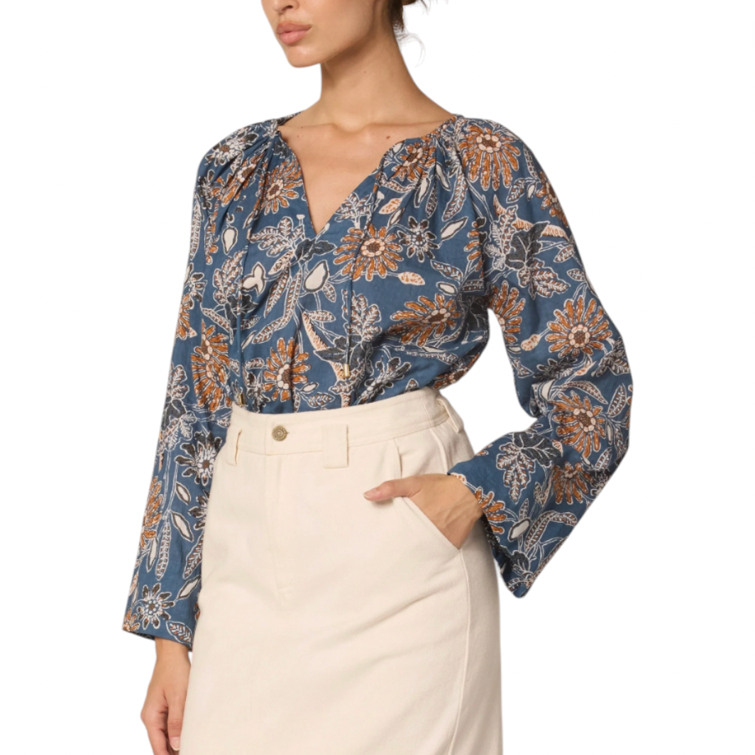 Cleobella - Allison Blouse - Magnolia Floral Print