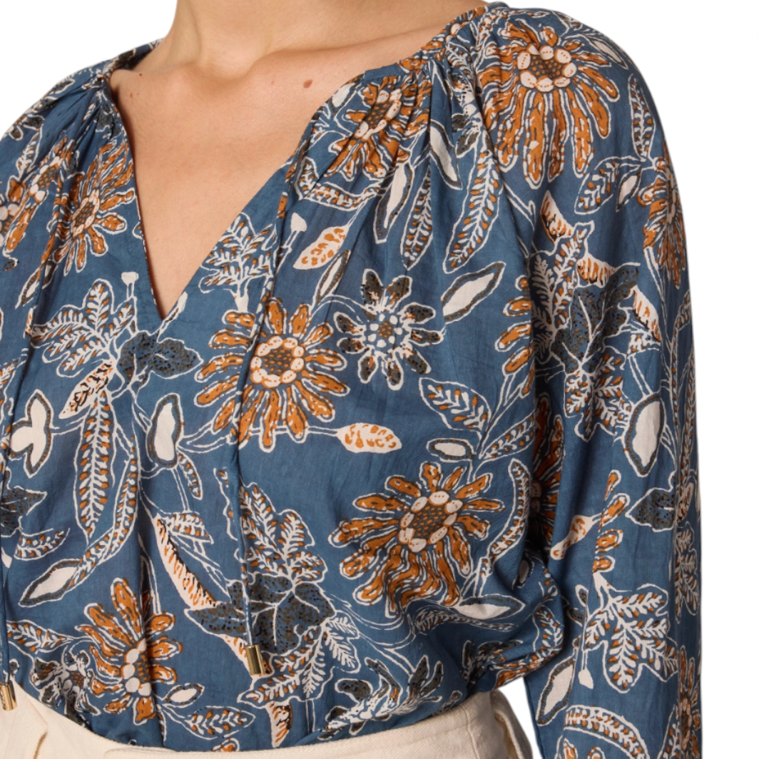 Cleobella - Allison Blouse - Magnolia Floral Print