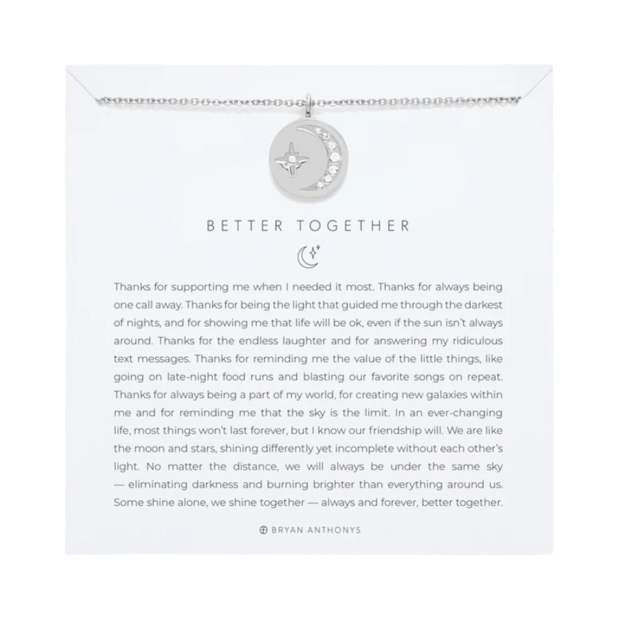 Bryan Anthonys - Better Together Necklace - Silver