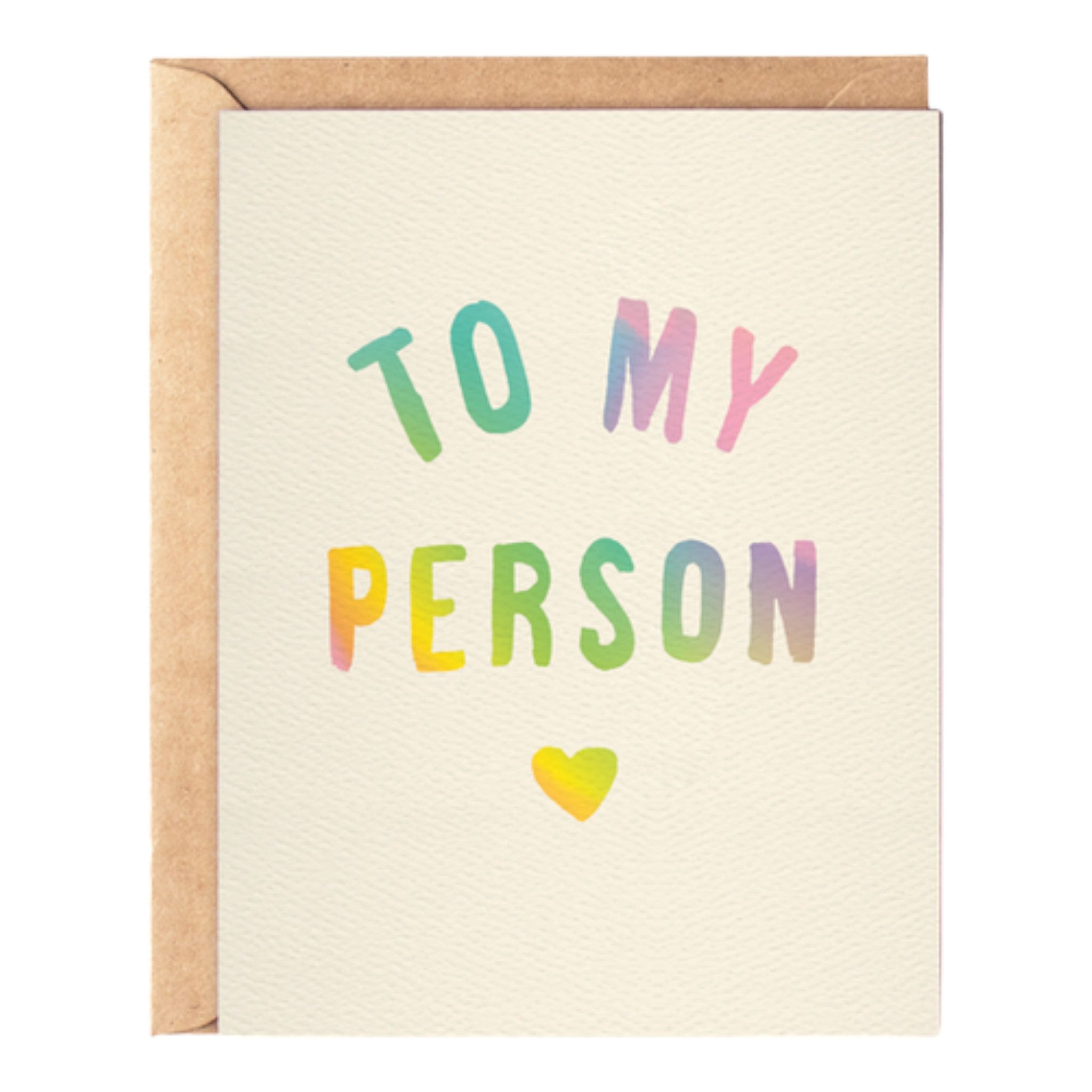 Daydream Prints - To My Person Card