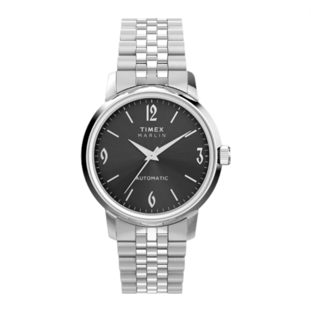 Timex - Marlin Automatic 40mm Bracelet Watch - Stainless Steel
