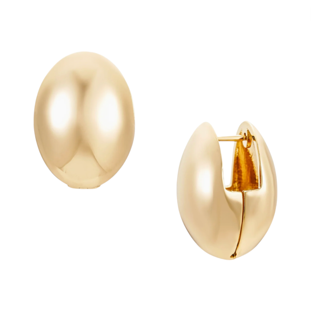 Mod + Jo - Sadie Dome Hoops - Gold