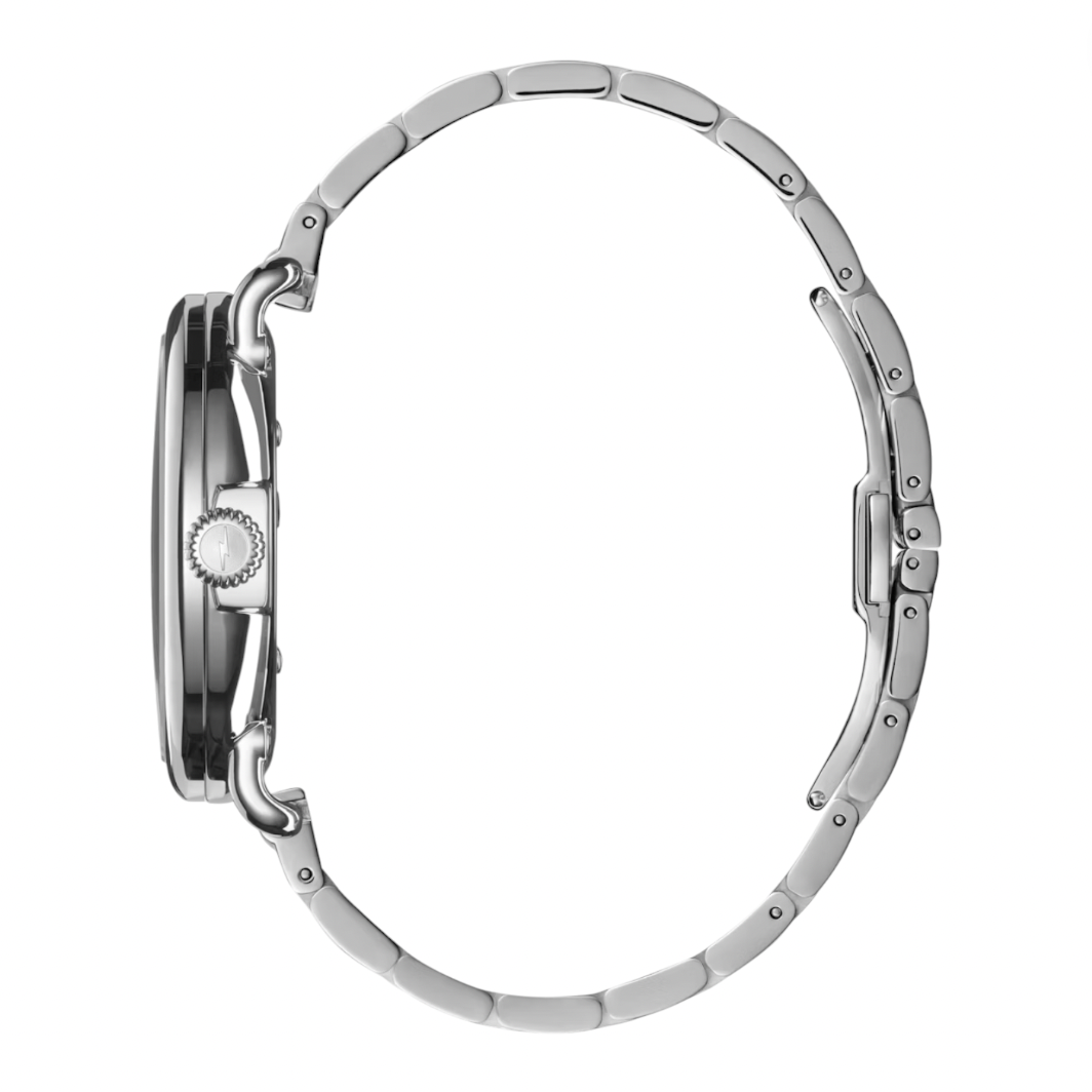 Shinola - Runwell 3H 41mm Petoskey Watch - Silver Bracelet