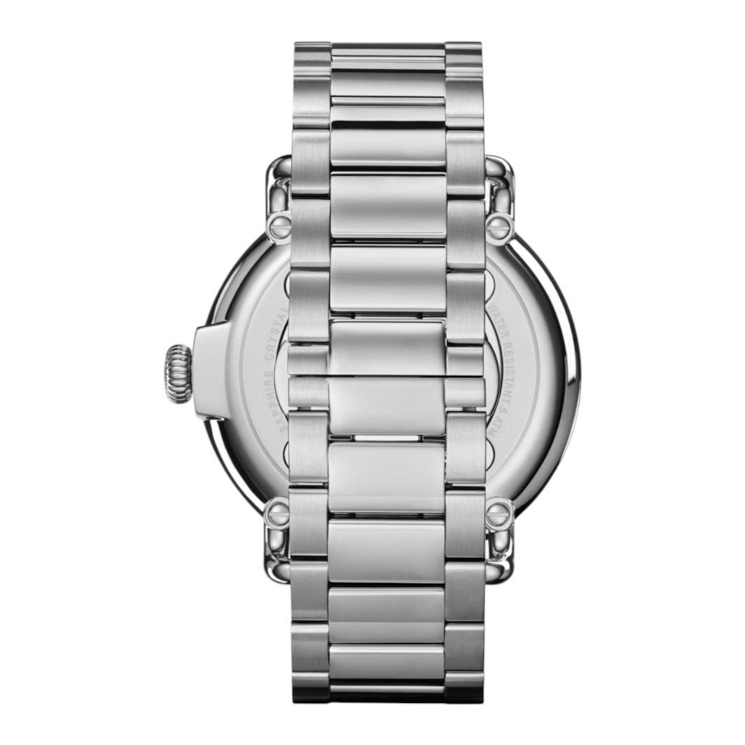 Shinola - Runwell 3H 41mm Petoskey Watch - Silver Bracelet