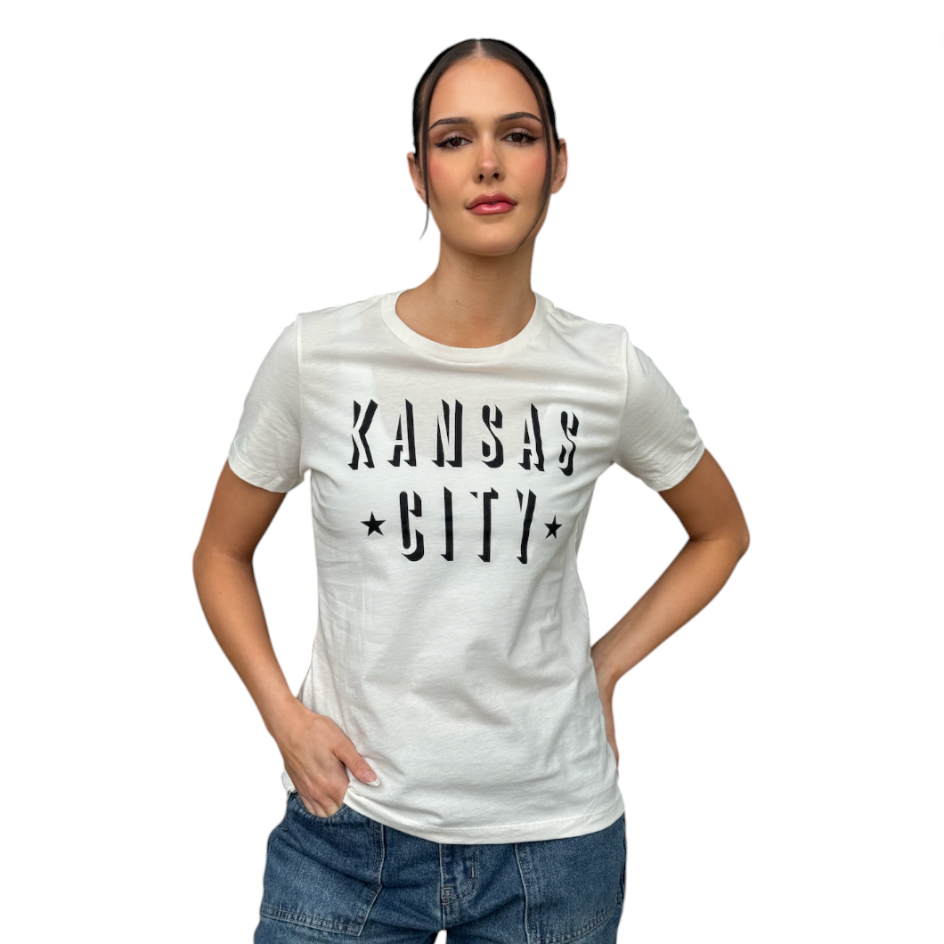 ULAH's Signature Kansas City Tee - Women's - Vintage White