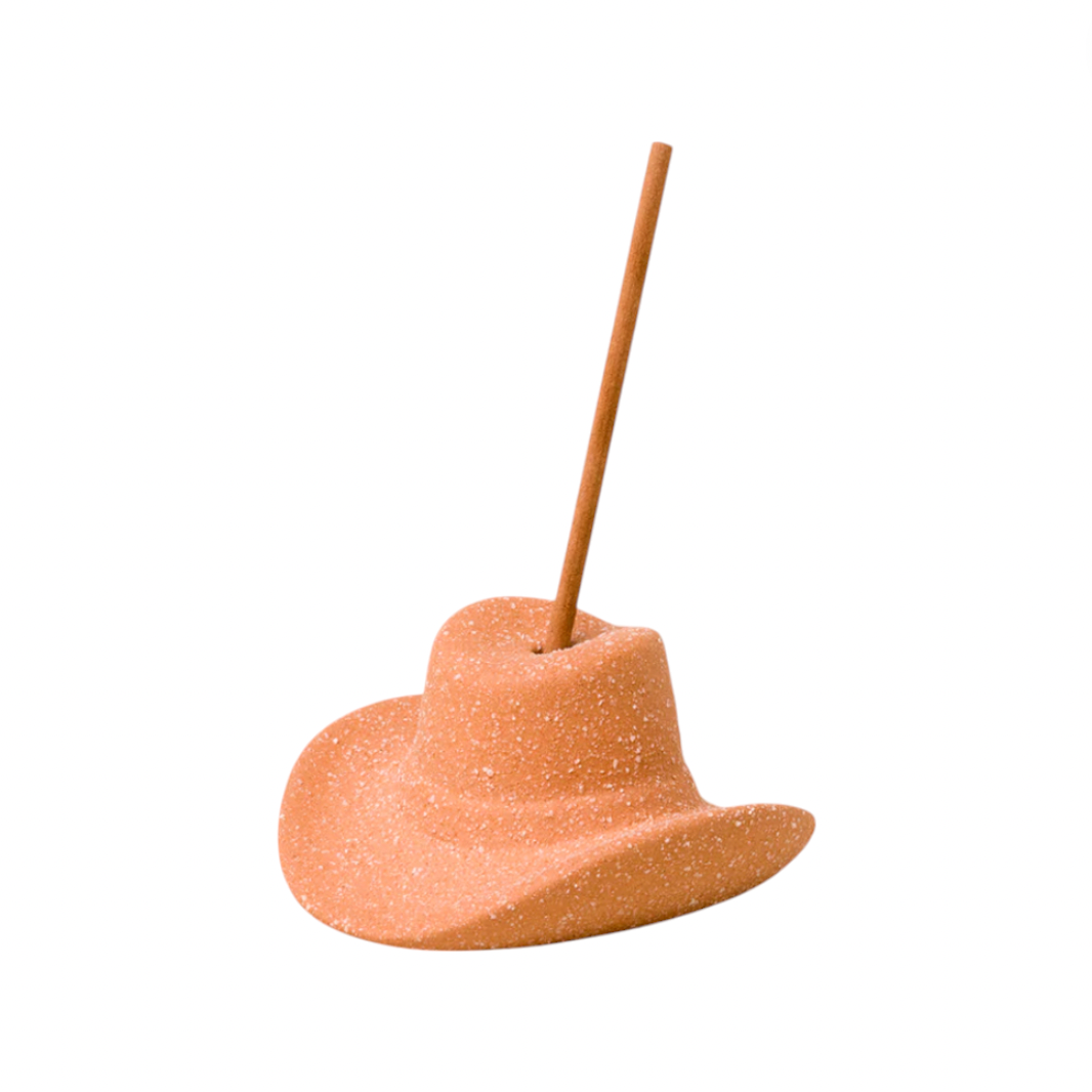 Paddywax - Cowboy Hat Incense Holder - Terracotta