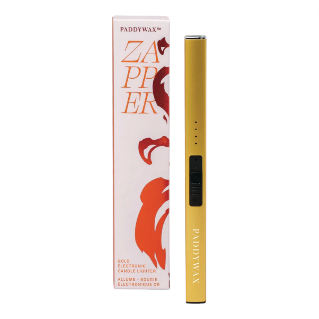 Paddywax - Zapper Electric Candle Lighter - Gold