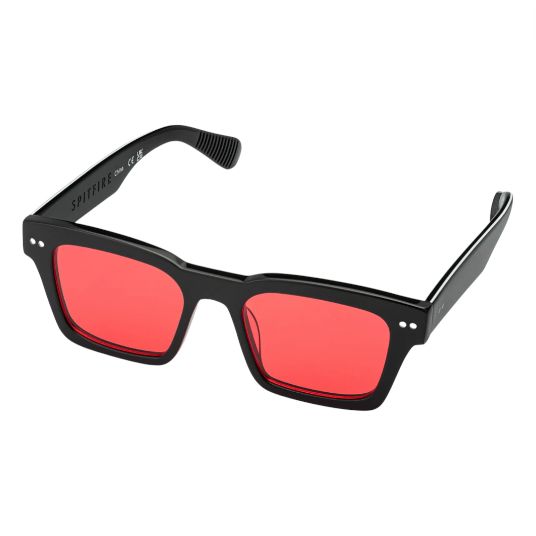 Spitfire - Cut Eighty Two Sunglasses - Black / Red