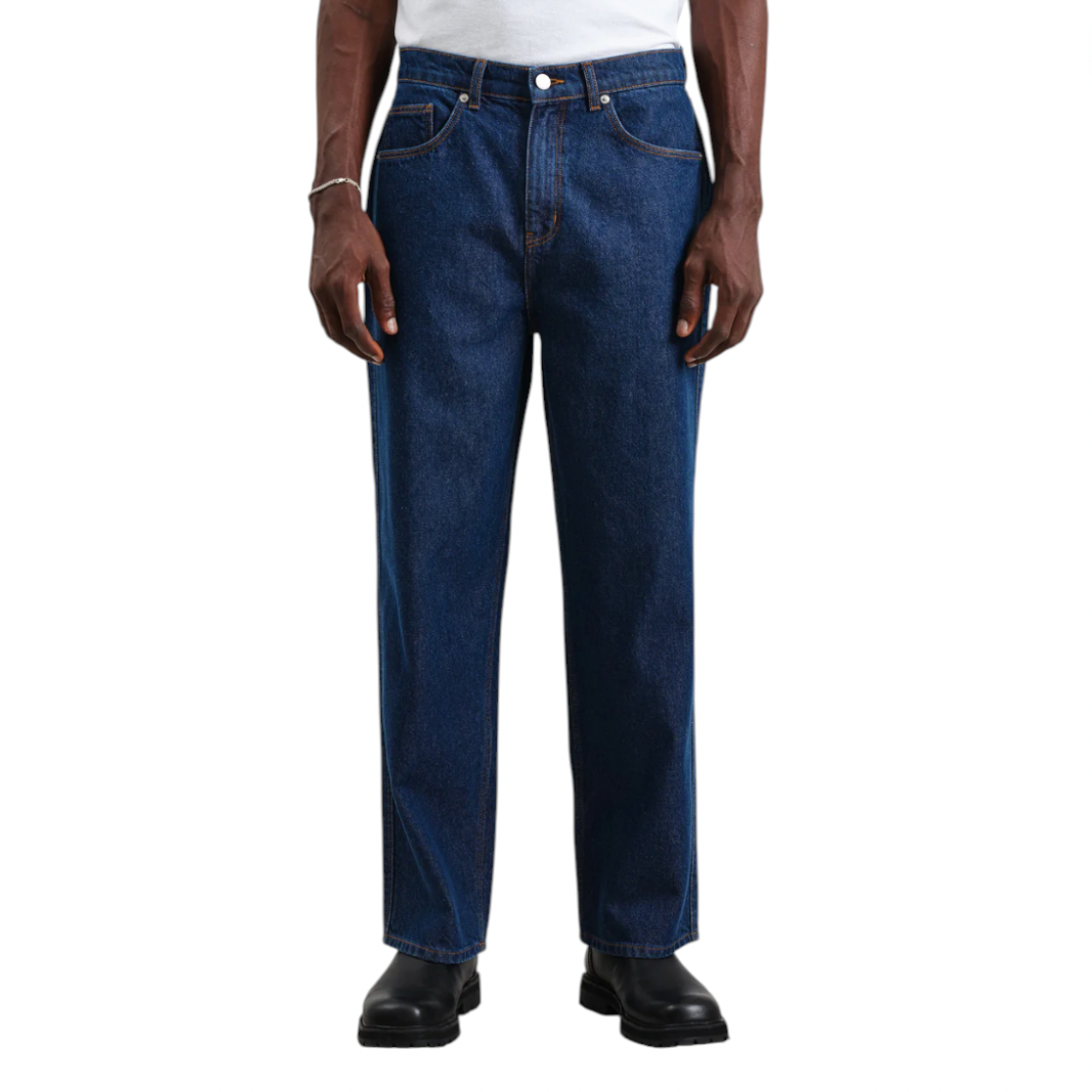 Wax London - Felix Loose Fit Denim Jeans - Dark Wash