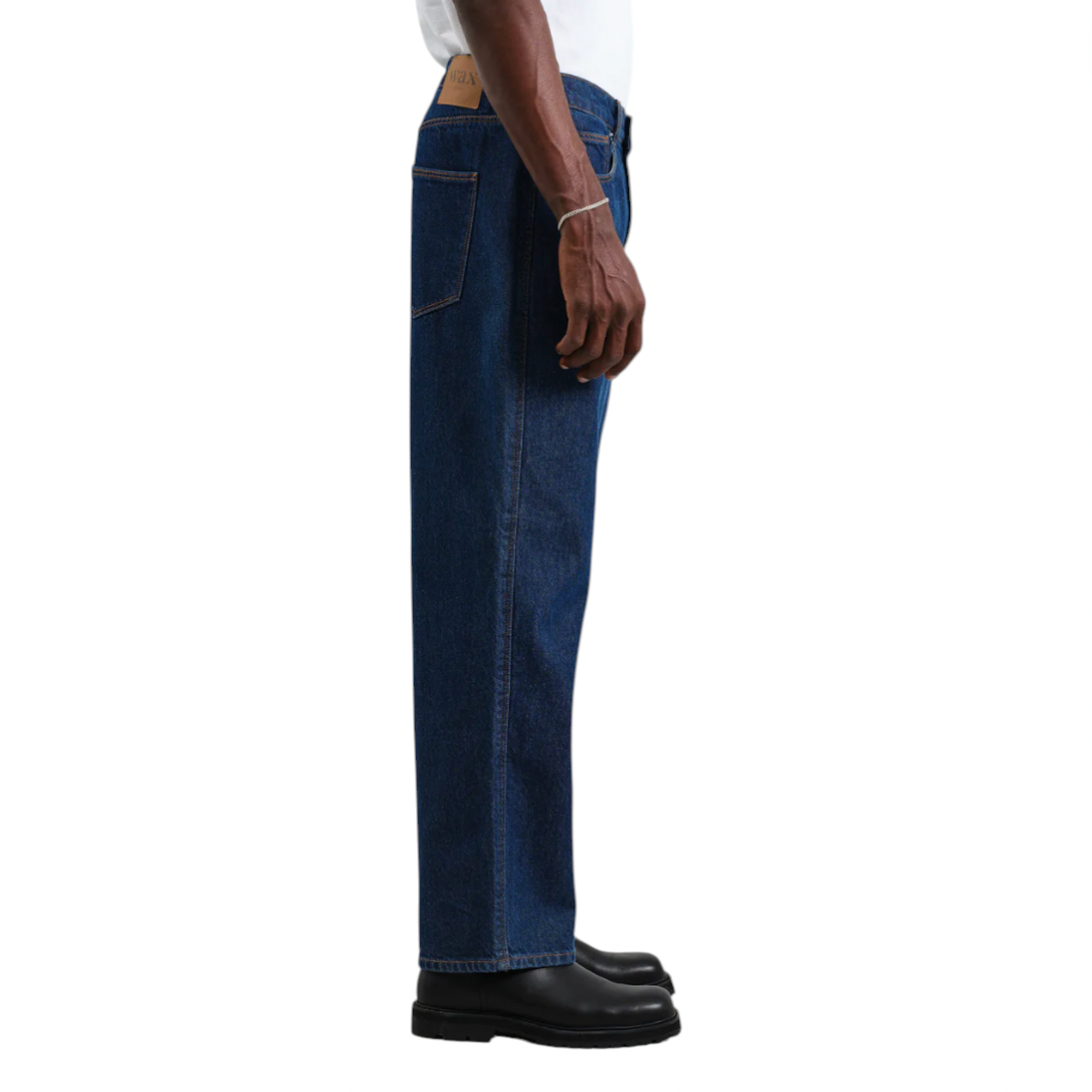 Wax London - Felix Loose Fit Denim Jeans - Dark Wash