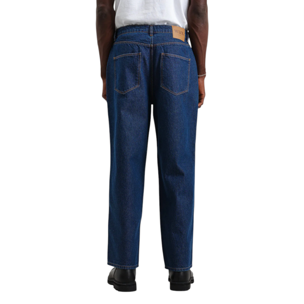 Wax London - Felix Loose Fit Denim Jeans - Dark Wash