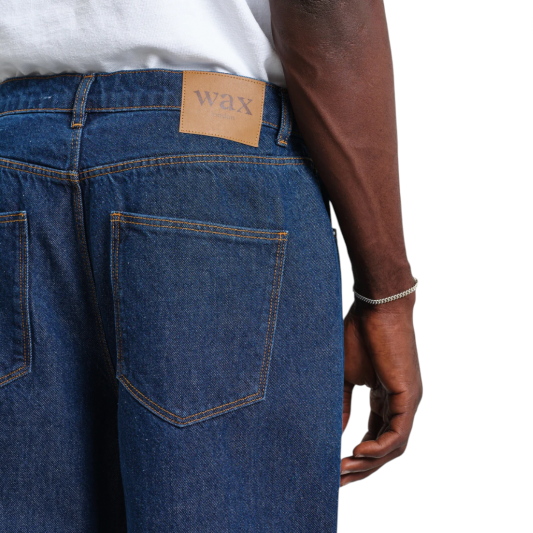 Wax London - Felix Loose Fit Denim Jeans - Dark Wash