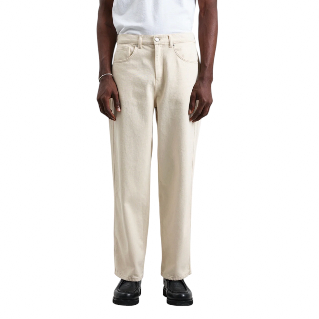 Wax London - Felix Loose Fit Denim Jeans - Ecru