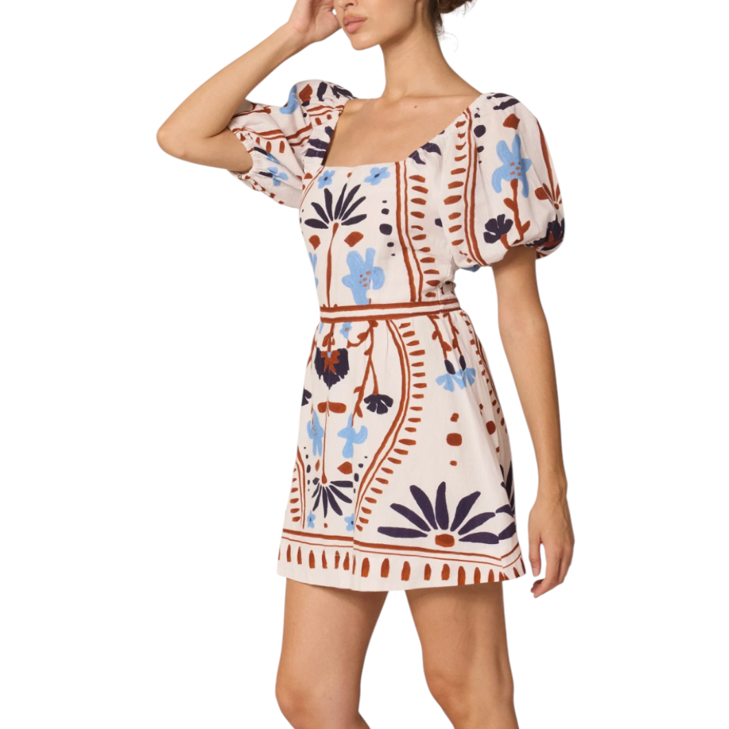 Cleobella - Mariana Mini Dress - Liliana Print