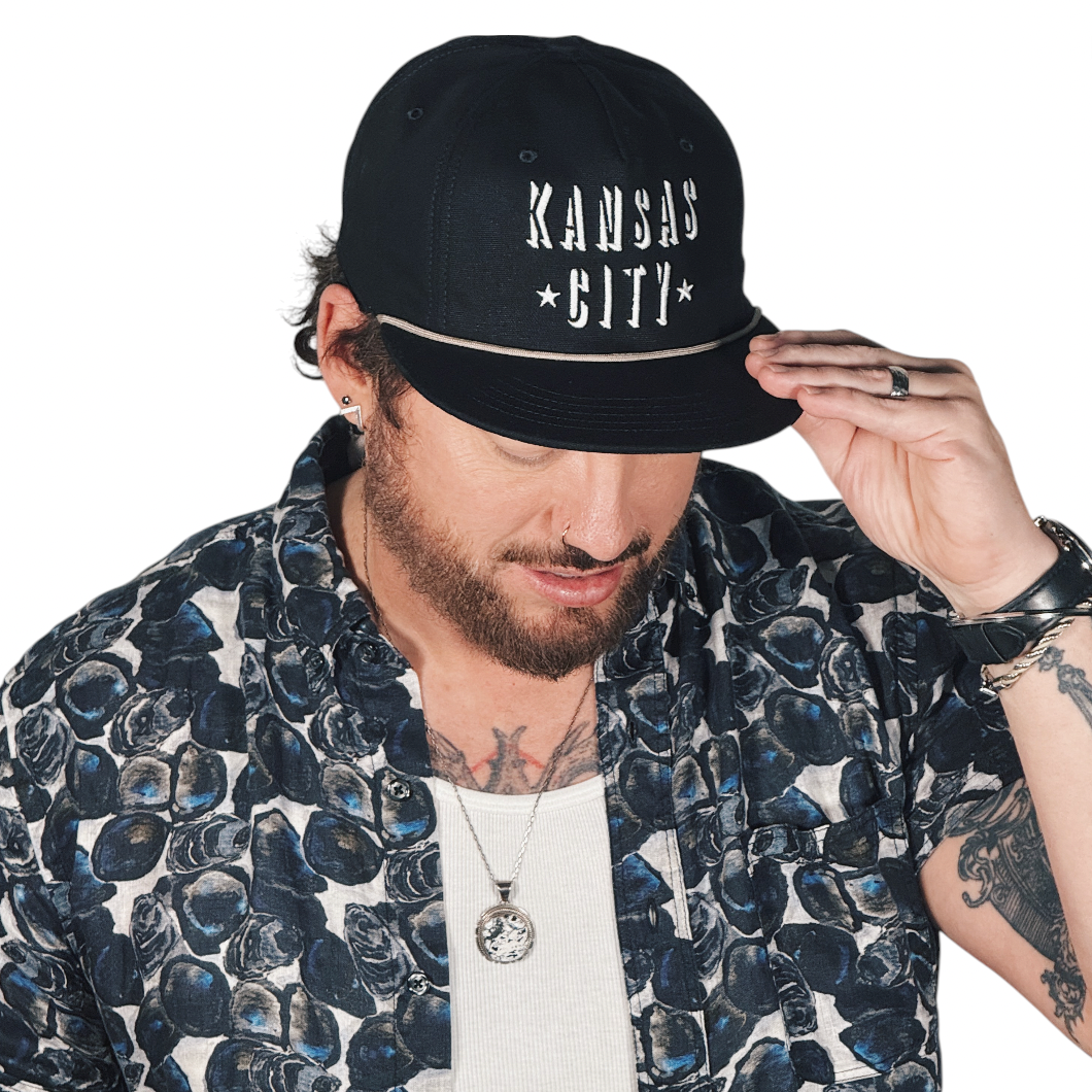 Sandlot for ULAH - Kansas City Duck Canvas Snapback 5 Panel Hat - Black