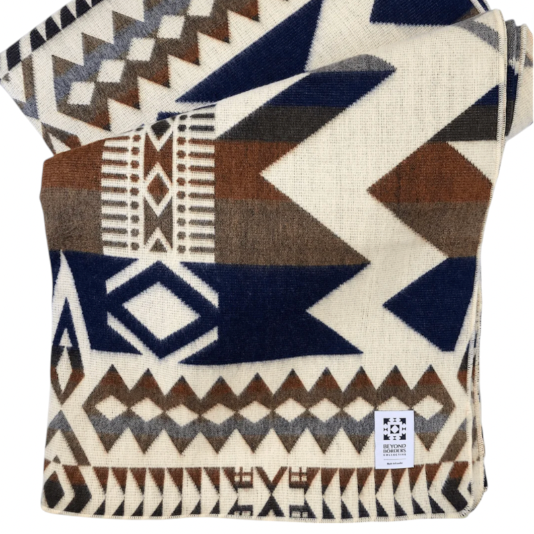 Beyond Borders Collective - Awa Blanket - Earth