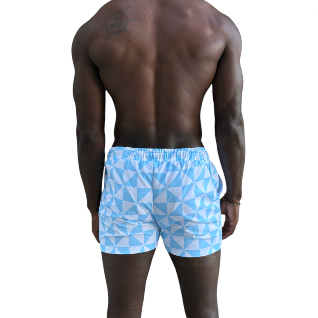 No Rudos - Lined Swim Trunks - Angles For A Cause