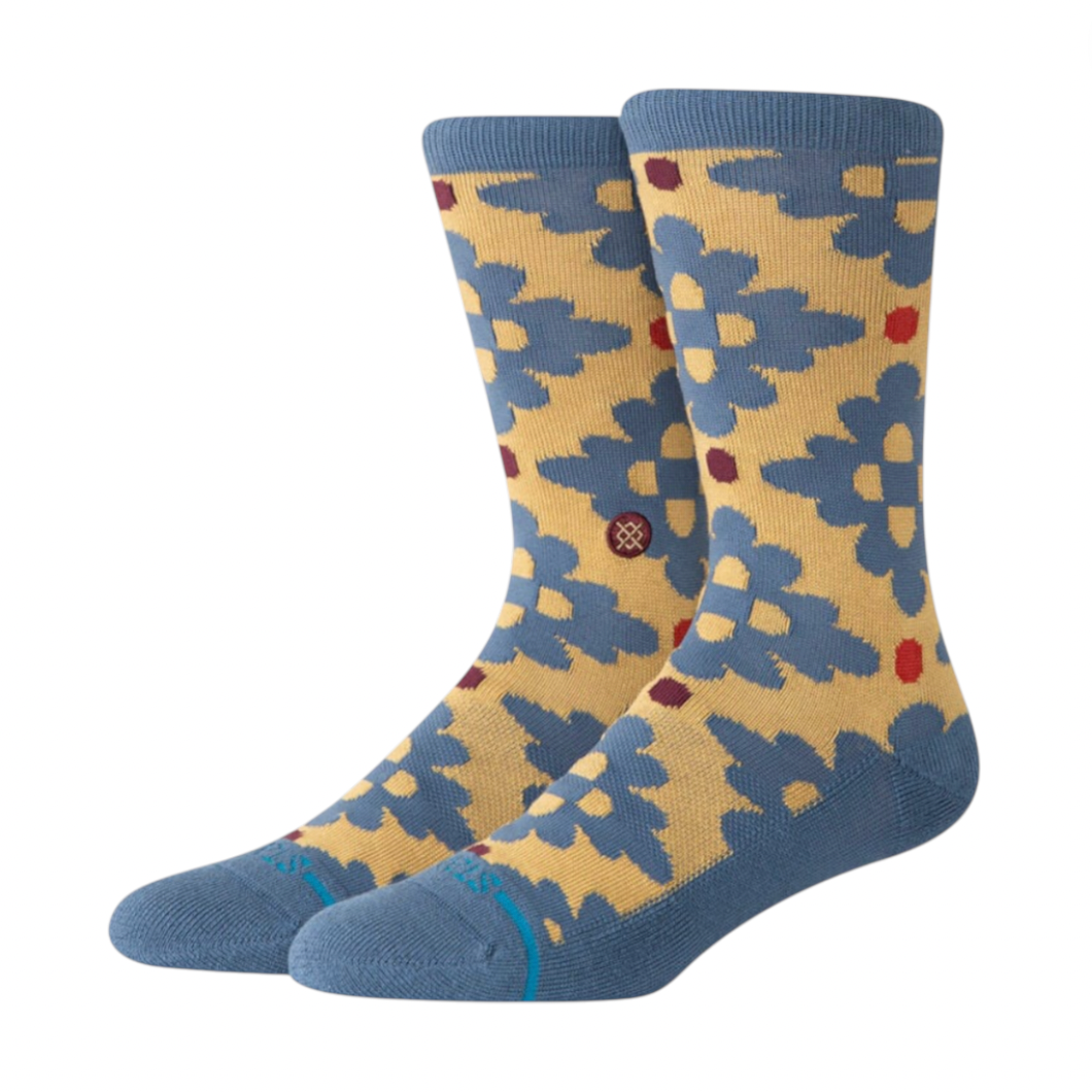 Stance - Cotton Crew Medium Cushion Socks - Ceramic Sea Blue