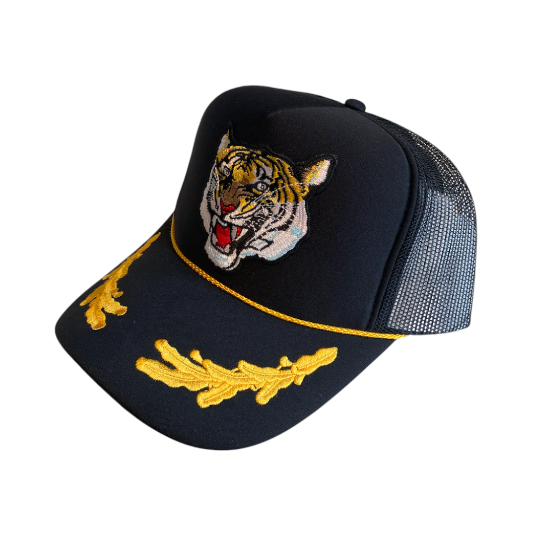 Rowdy Goods - Way To Go Tiger Trucker Hat - Black