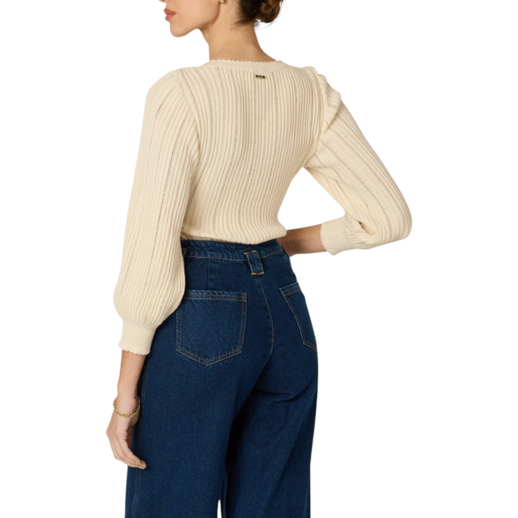 Cleobella - Zoe Sweater - Ivory