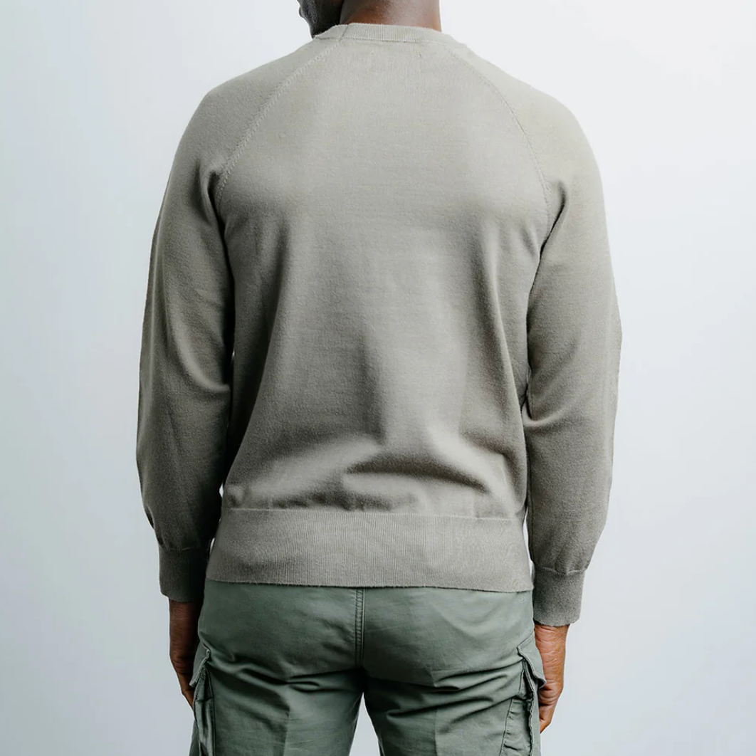 Champlain - Light Weight Sweater - Olive
