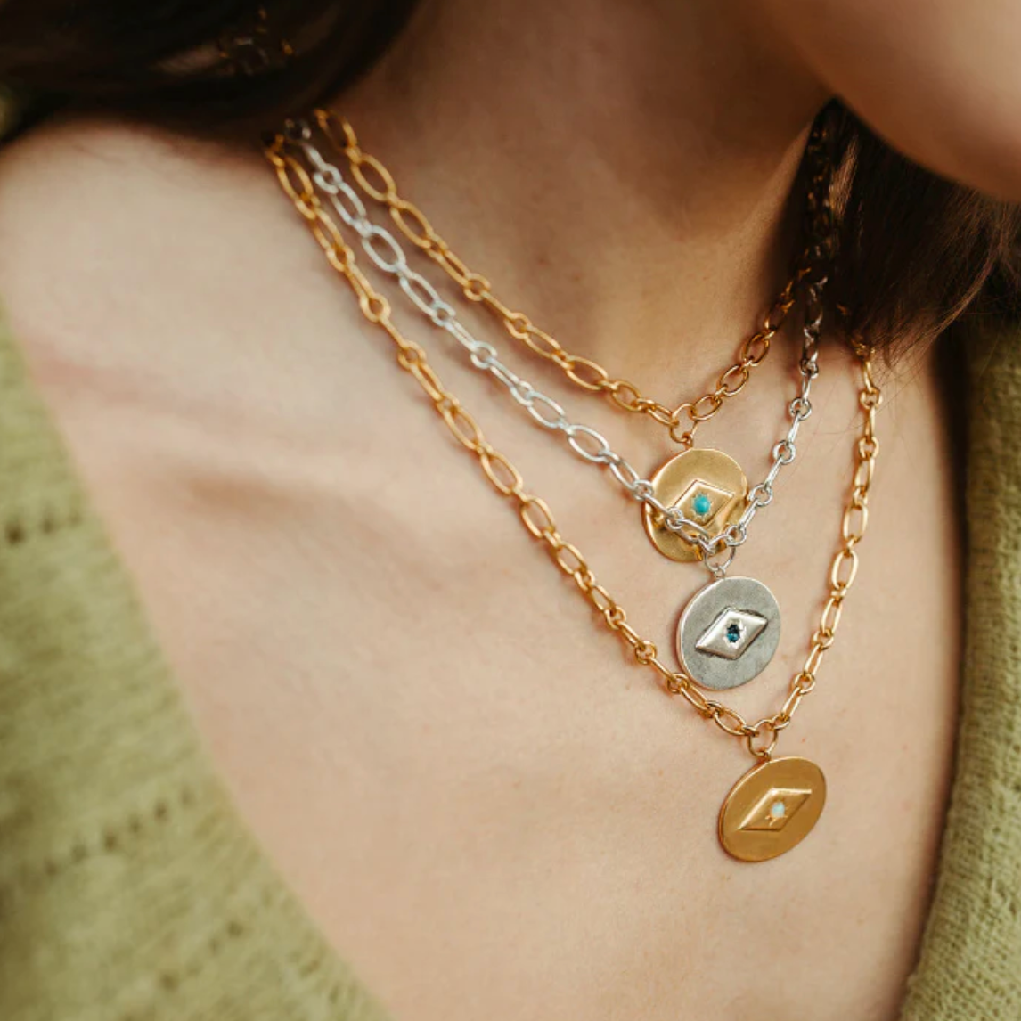Sierra Winter - Eve Necklace - Silver