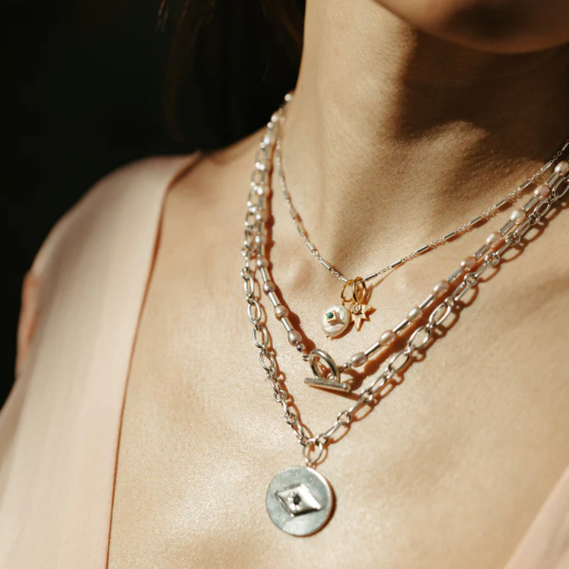 Sierra Winter - Eve Necklace - Silver