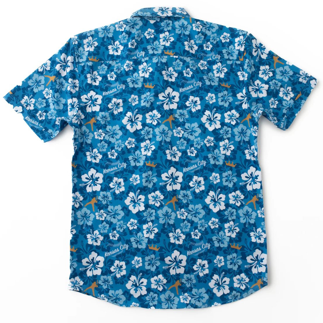 Team Cocktail - KC Royal Floral Unisex Button Up