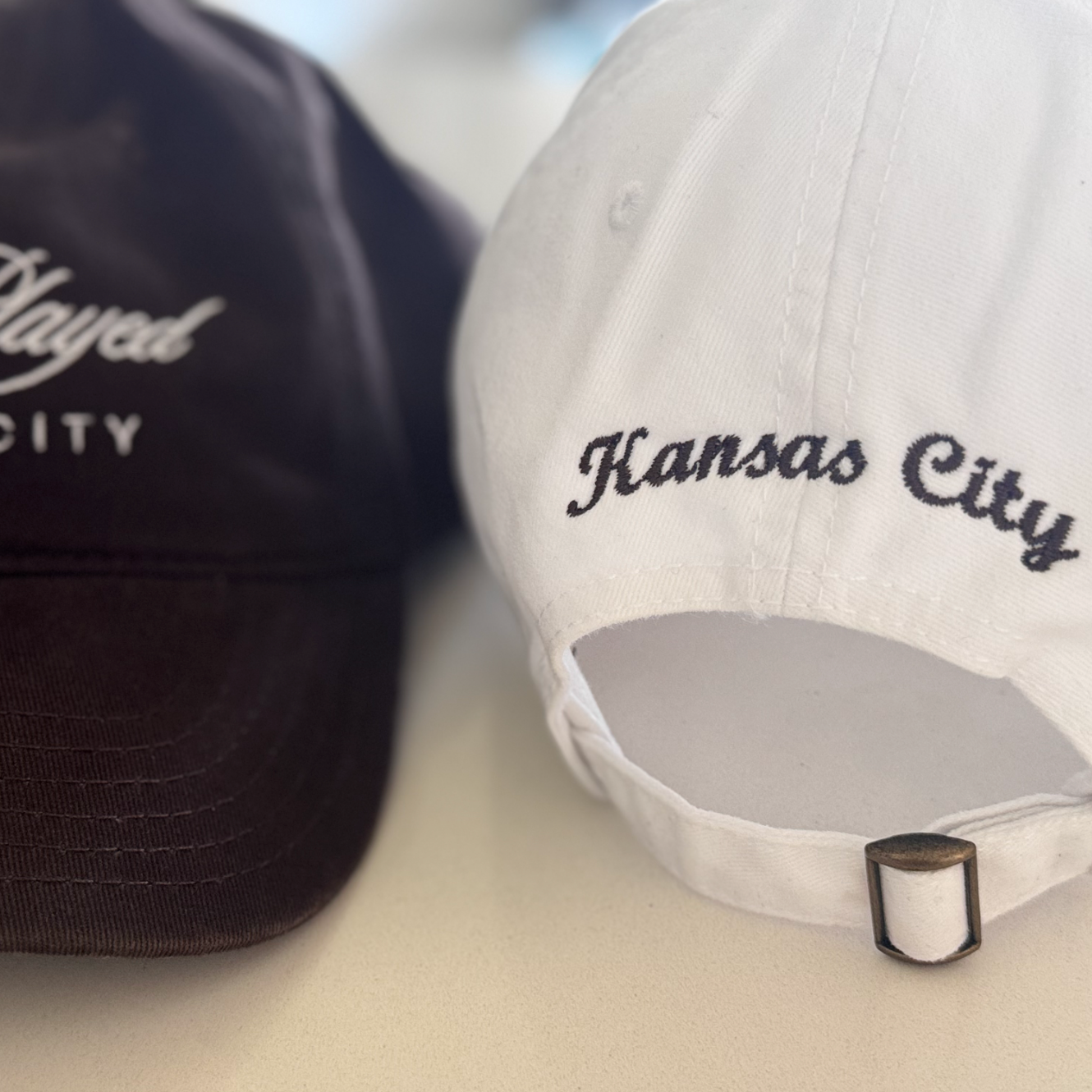 Well Played - Script Dad Hat - Mocha