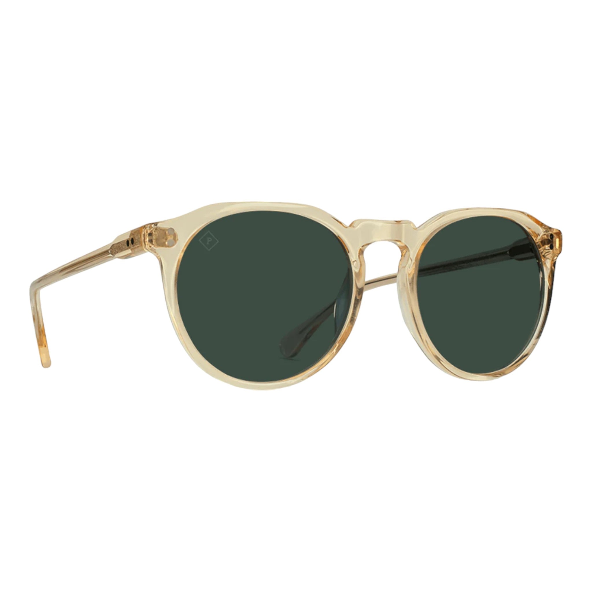 Raen - Remmy 52 Sunglasses - Champagne Crystal/Green Polarized