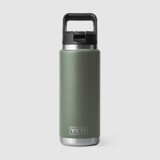 YETI Rambler 26oz Straw Bottle - Camp Green