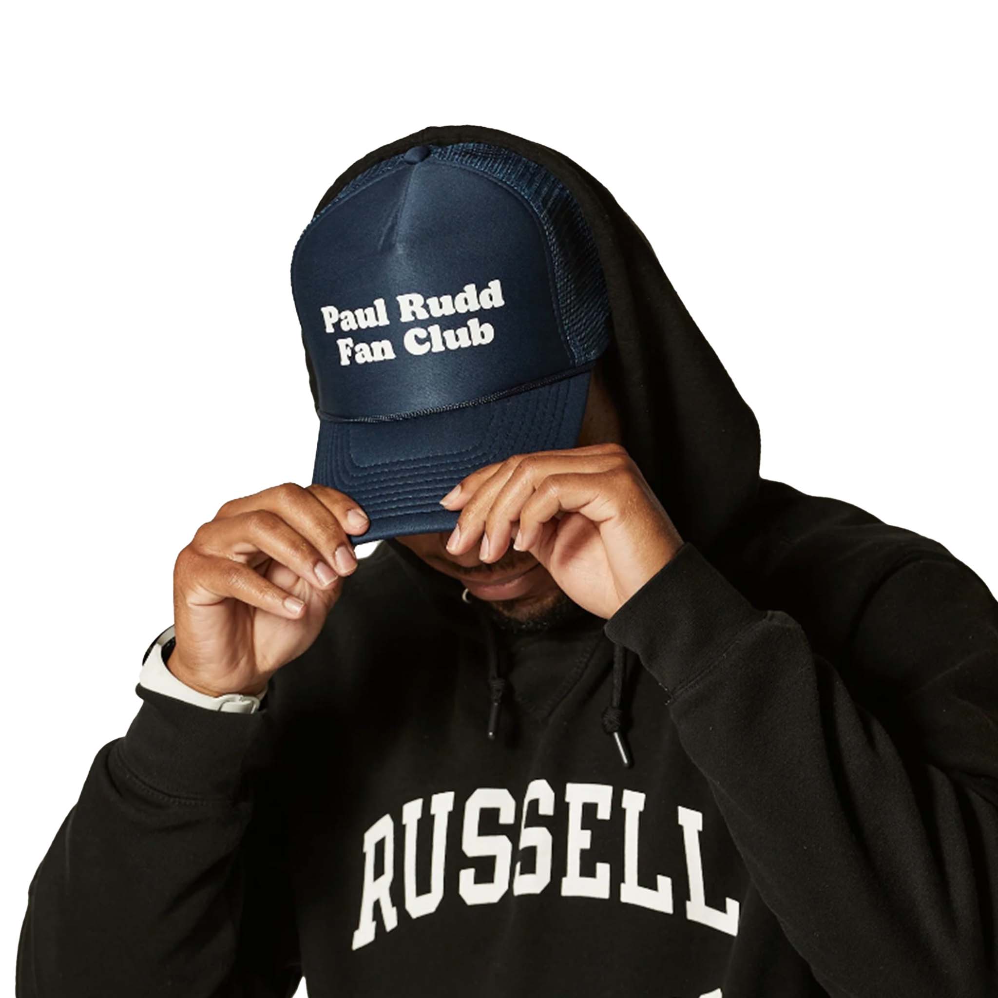 Rowdy Goods - Paul Rudd Fan Club Trucker Hat - Navy / White