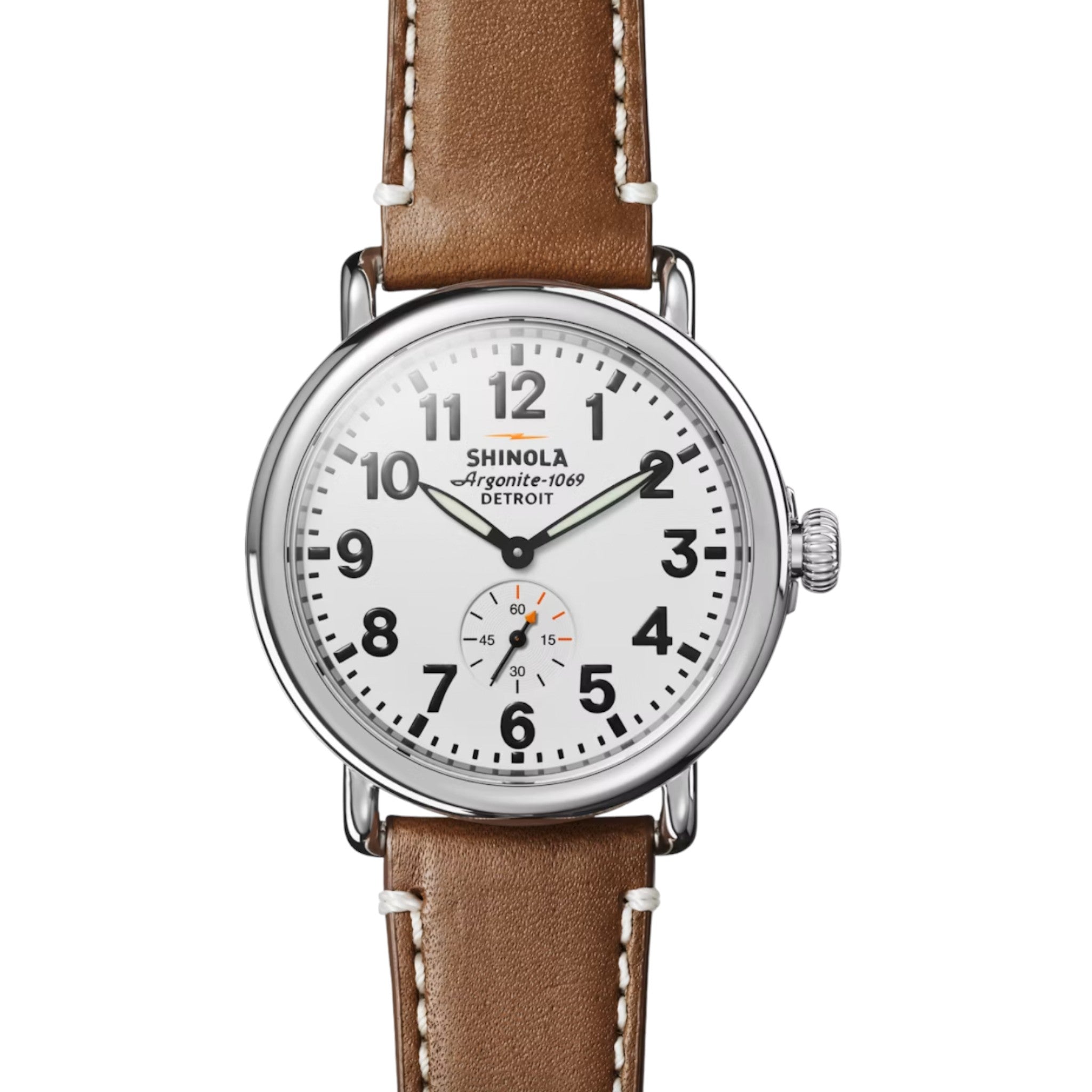 Shinola - Runwell 41mm Watch - White Dial