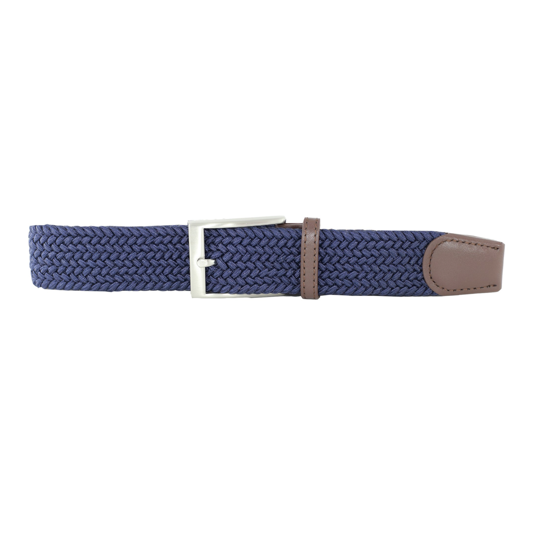 DIBI - Elastic Braided Belt - Navy