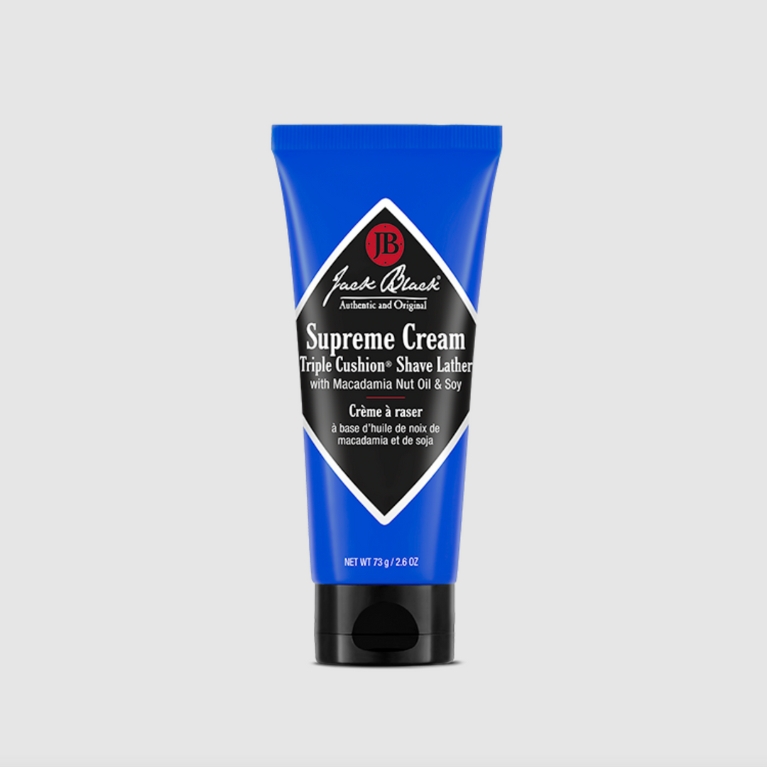 Jack Black - Supreme Cream Triple Cushion Shave Lather - 2.6 oz Tube
