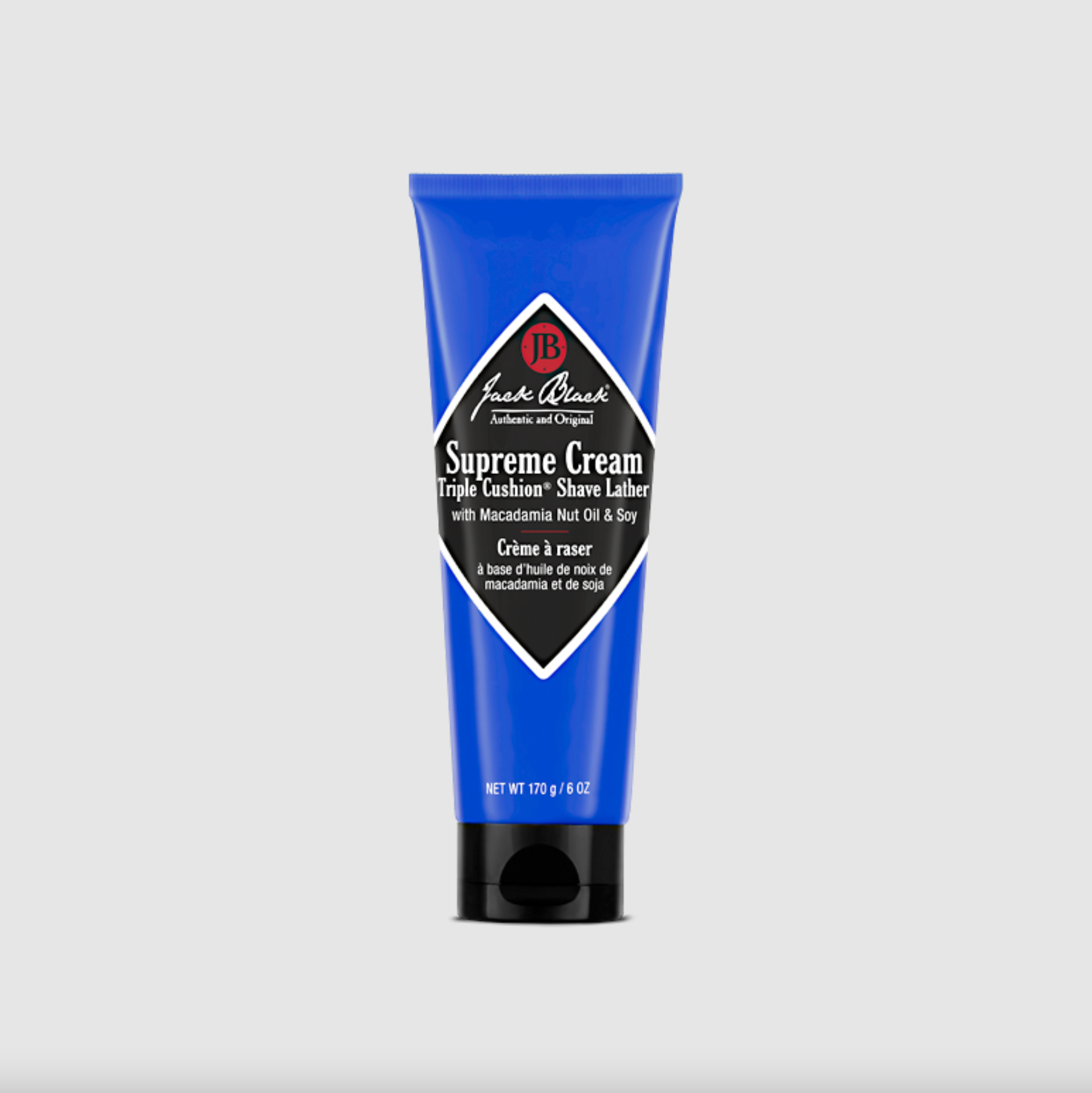 Jack Black - Supreme Cream Triple Cushion Shave Lather - 6 oz Tube