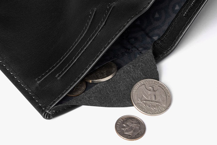 Bellroy Note Sleeve Wallet - Black - RFID