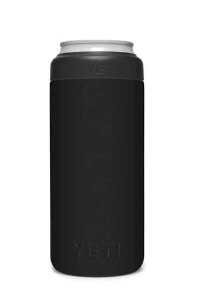 YETI Rambler Colster Slim Can Insulator - Black