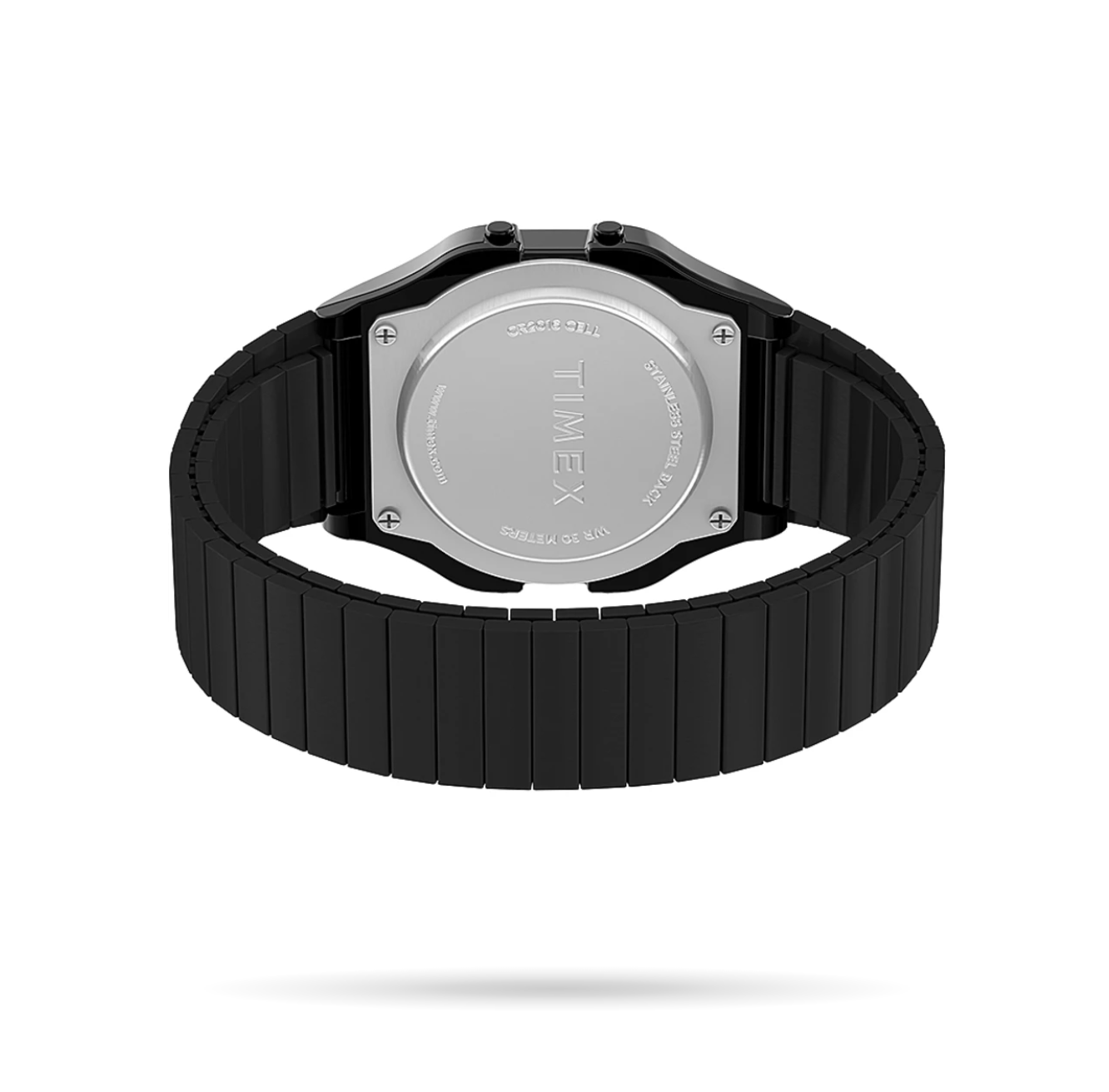 Timex - T80 34mm Stainless Steel Watch - Black