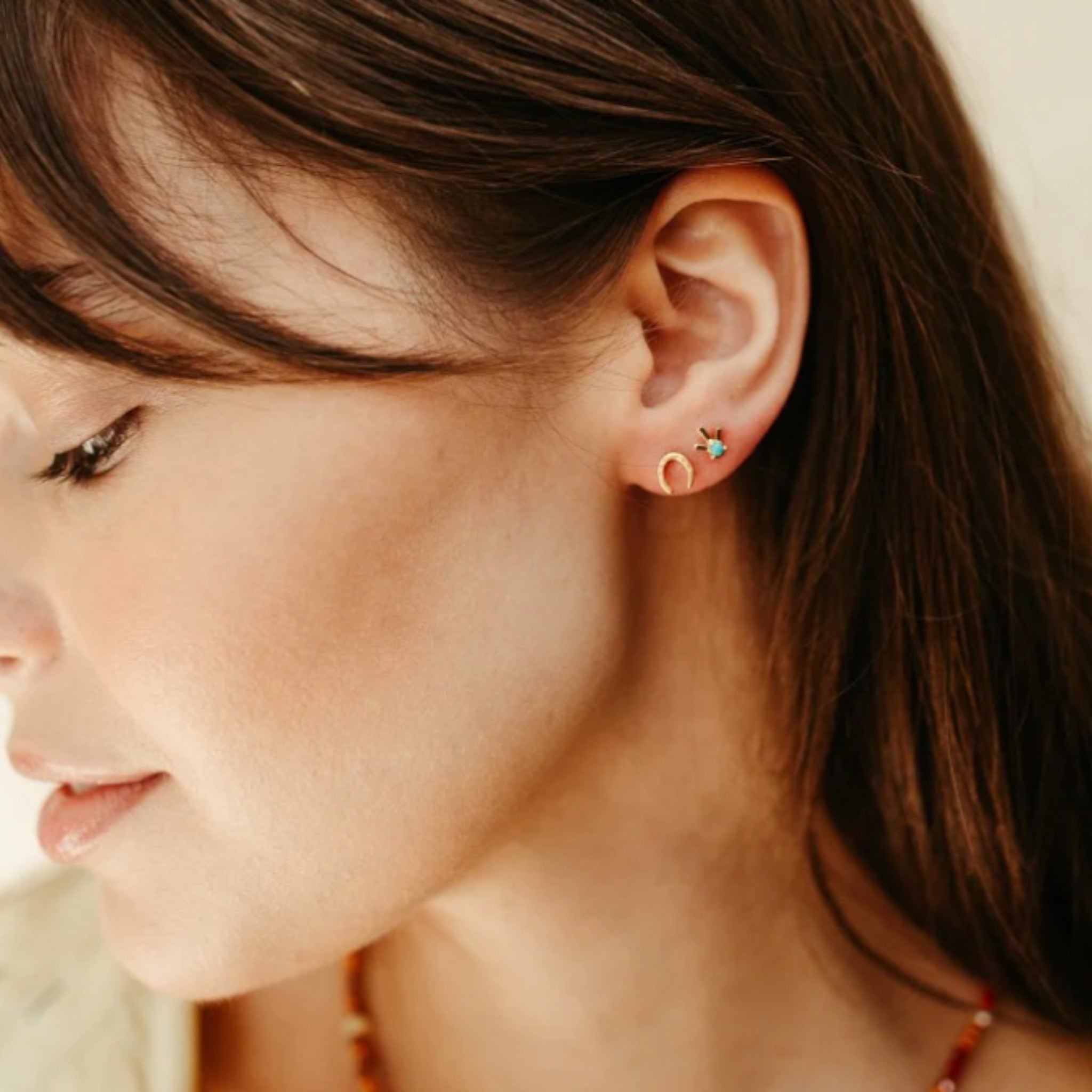 Sierra Winter - Oakley Earrings - Gold Vermeil