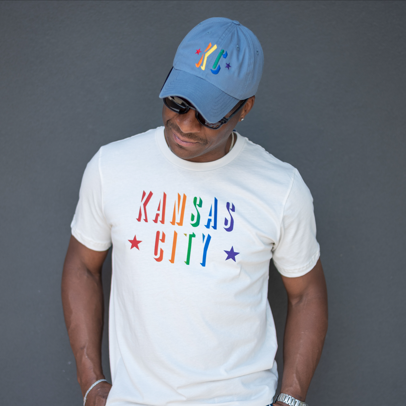 ULAH / SANDLOT - KC Pride Dad Hat - Cool River