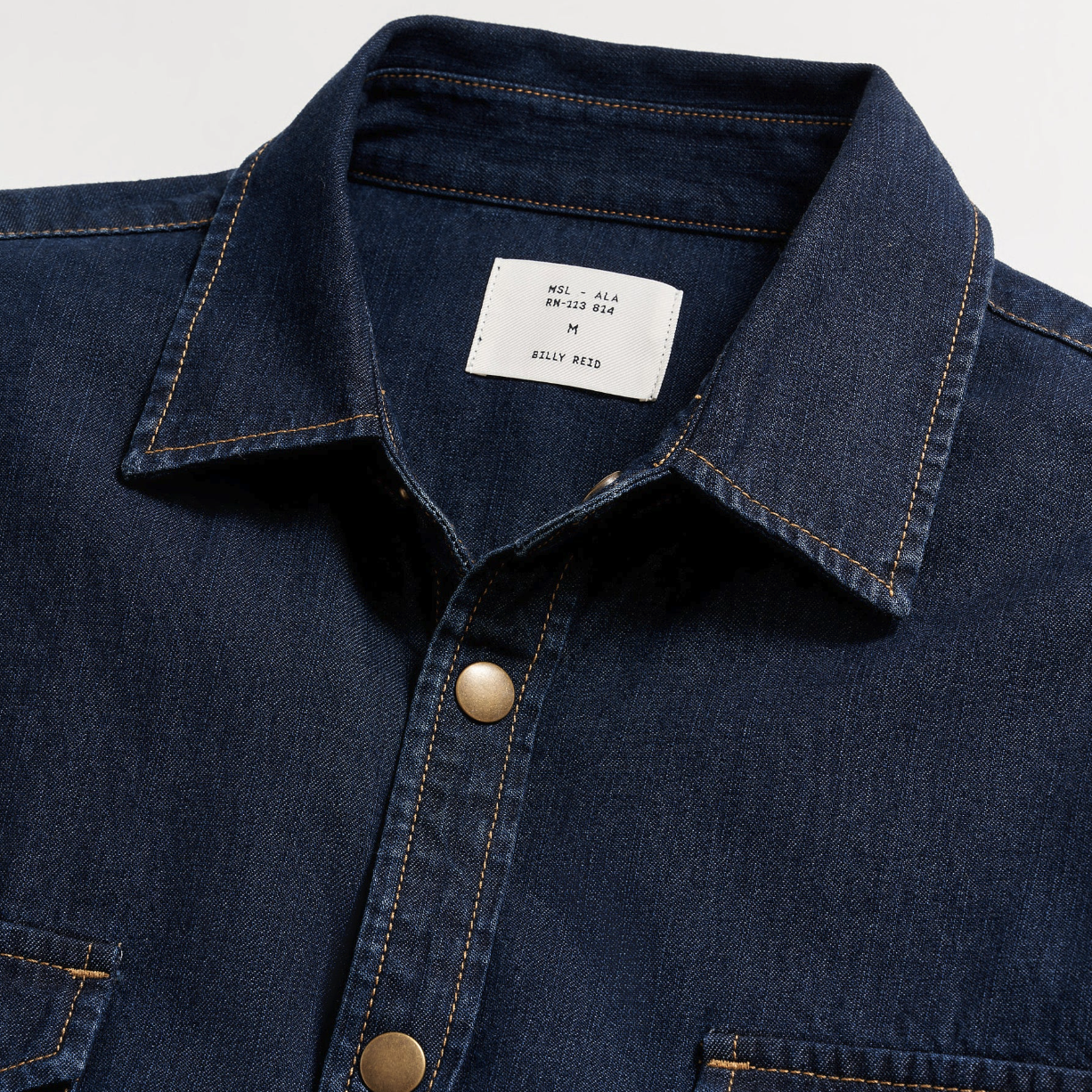 Billy Reid - Shoals Denim Shirt - Double Dye