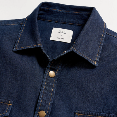 Billy Reid - Shoals Denim Shirt - Double Dye