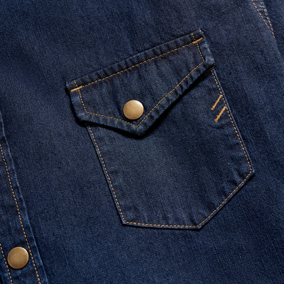 Billy Reid - Shoals Denim Shirt - Double Dye