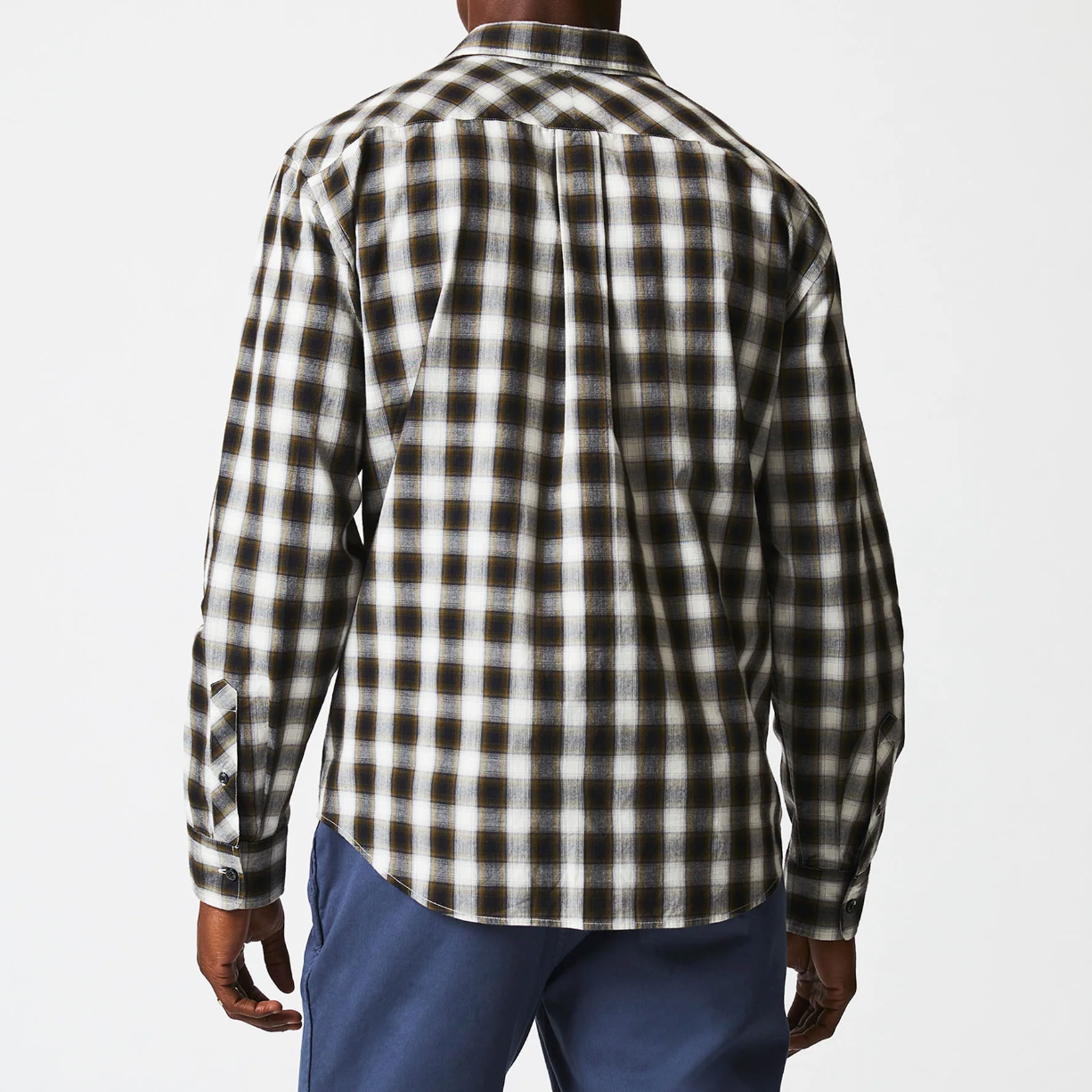 Billy Reid - Shadow Plaid Tuscumbia Shirt - Black Multi