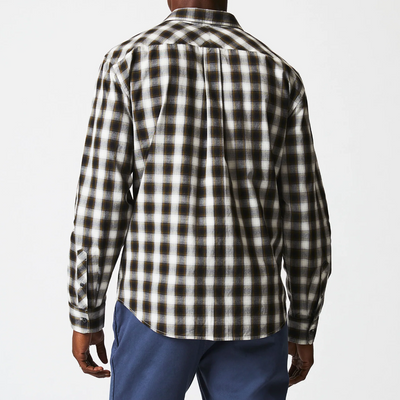 Billy Reid - Shadow Plaid Tuscumbia Shirt - Black Multi