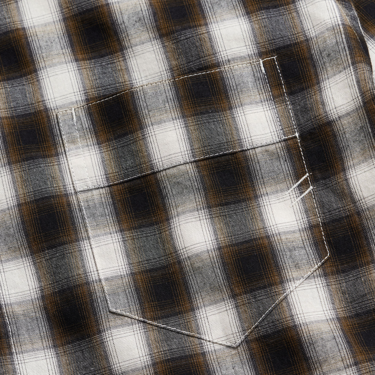 Billy Reid - Shadow Plaid Tuscumbia Shirt - Black Multi