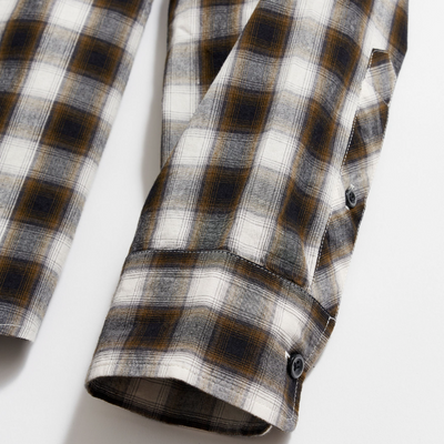 Billy Reid - Shadow Plaid Tuscumbia Shirt - Black Multi