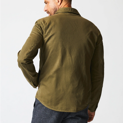 Billy Reid - Leroy Shirt Jacket - Moss Green