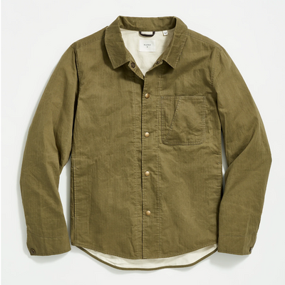 Billy Reid - Leroy Shirt Jacket - Moss Green